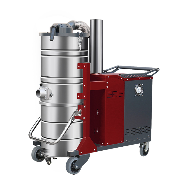 白银坦洁380V 双桶手动反吹工业吸尘器X8系列